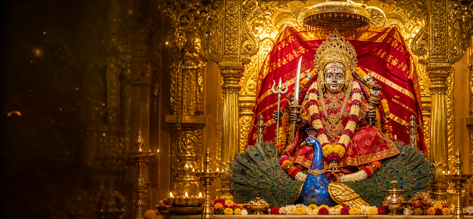 બુટભવાની માતાજી મયૂર આસન